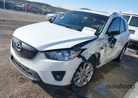 2013 Mazda Cx-5 Grand Touring z USA, uszkodzony, nr VIN JM3KE4DE0D0149237